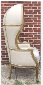 Solid Wooden High Back Doom Chair