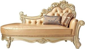 Solid Teak Wooden Chaise Lounge Couch