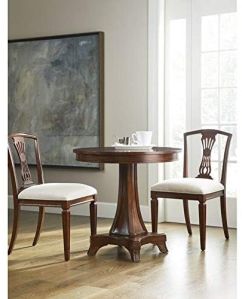 2 Seater Brown Solid Sheesham Wooden Dining Chair Set