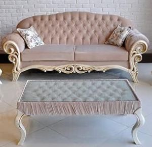 2 Seater Wooden Hand Carving Sofa