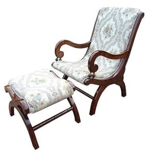 Single Seater Solid Wooden Seating Chair Set
