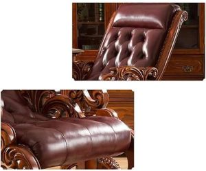 Solid Sheesham Handcrafted Wooden Rocking Chair