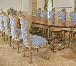 14 Seater Teakwood Dining Table Set
