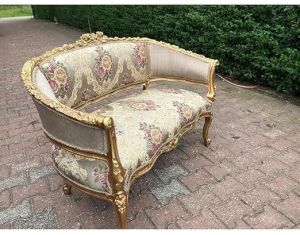 3 Seater Solid Wooden Luxury Sofa