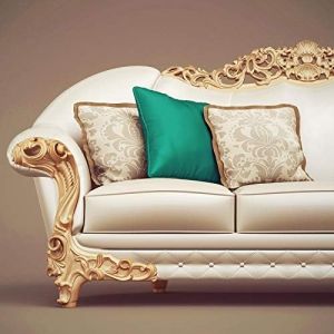 3 Seater Solid Wooden Hand Carving Sofa