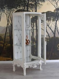 Solid Wooden Crockery Display Cabinet