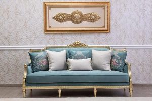 5 Seater Antique Teak Wood Hand Crafted Sofa Set