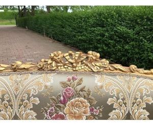 3 Seater Solid Wooden Luxury Sofa