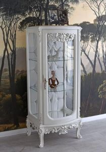 Solid Wooden Crockery Display Cabinet