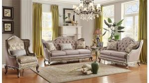 6 Seater Luxury Solid Wooden Sofa Set