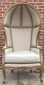 Solid Wooden High Back Doom Chair