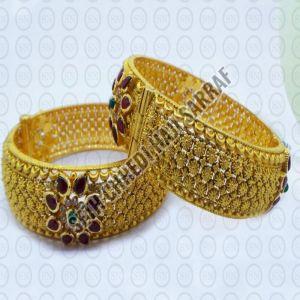 AB16 Gold Bangles
