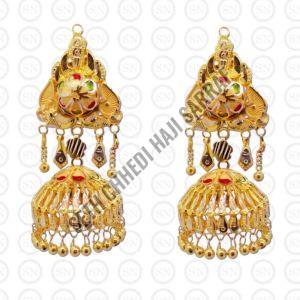 EJ05 Gold Jhumka