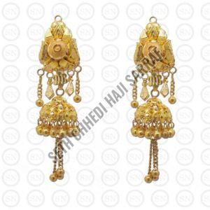 EJ08 Gold Jhumka