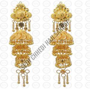 EJ18 Gold Jhumka