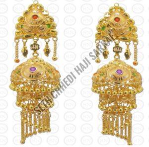 EJ19 Gold Jhumka