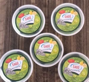 100gm Sago Lemon Dish Wash Bar