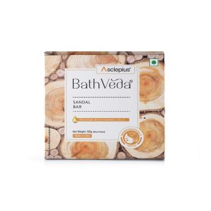 375gm Asclepius Bathveda Mysore Sandal Bar Soap