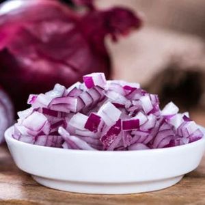 A Grade Dehydrated Pink Onion Chopped