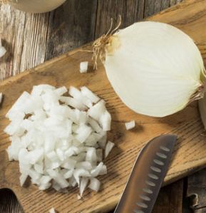 Dehydrated White Onion Chopped