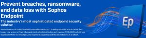 sophos endpoint intecept x antivirus software