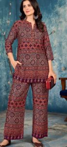 Printed Cord Set Fabric