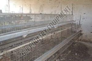 Galvanized Iron Poultry Grower Cage