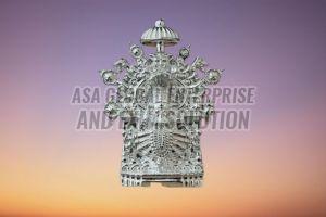 925 Sterling Silver Kolhapur mahalaxmi Murti
