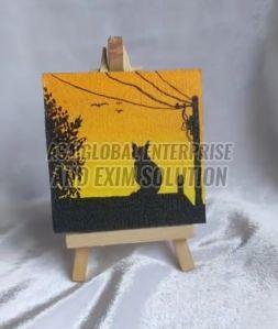 Handmade Beautiful Canvas Painting