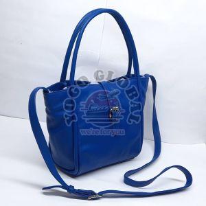 Blue Leather Handbags