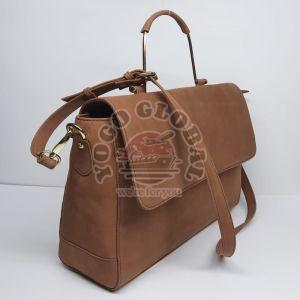 Brown Leather Office Bags