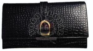 Ladies Black Leather Wallets