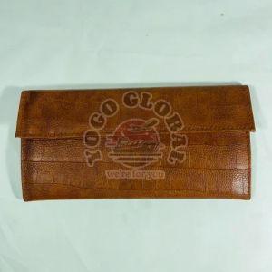 Ladies Brown Leather Wallets