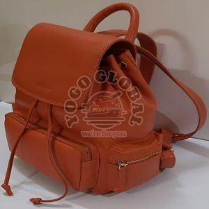 Ladies Leather Backpack Bags