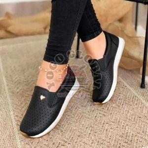 Ladies Leather Casual Shoes