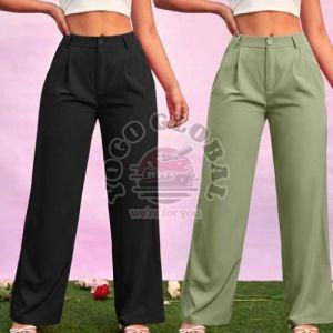 Ladies Regular Fit Trousers