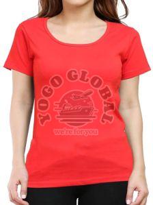 Ladies Round Neck T-Shirts