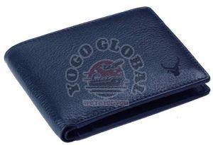 Mens Blue Leather Wallets