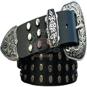 Mens Studded Leather Belts