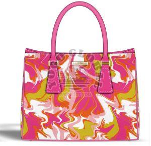 Printed Leather Handbags