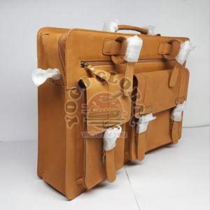Yellow Leather Office Bags