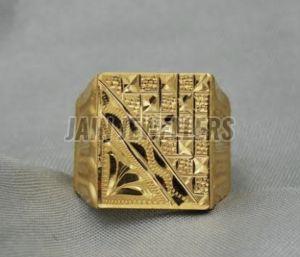 Handmade Gold Ring for Men