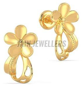 Ladies 18k Gold Earrings