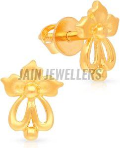 Ladies Elegant Gold Earrings