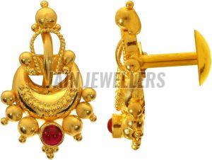 Ladies Pure Gold Earrings