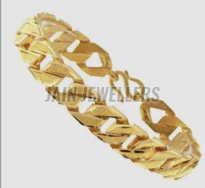 Mens 18K Gold Bracelet