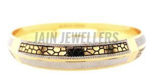 Mens Antique Gold Kada