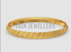 Mens Fancy Heavy Gold Kada