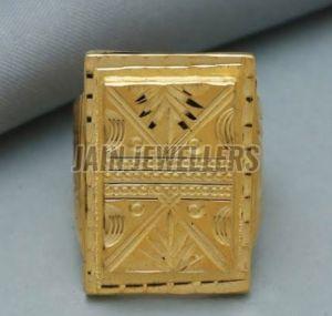 Mens Premium Heavy Gold  Ring
