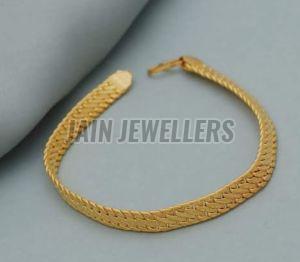 Mens Real Gold Bracelet